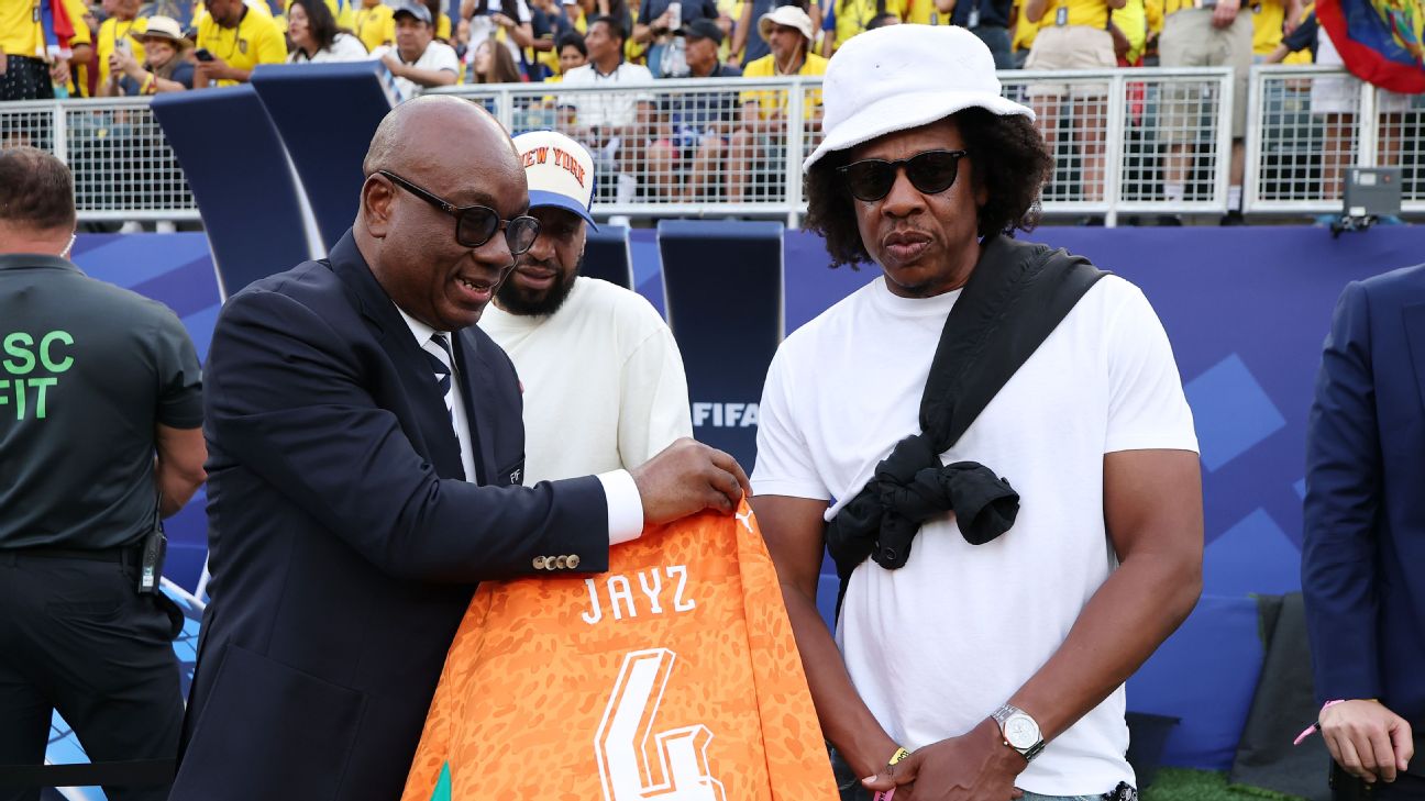 2026世界杯:马霍姆斯、Jay Z 等名流亮相